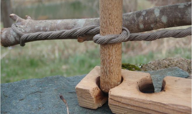 bow drill cord