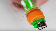 water bottle lighter