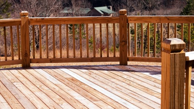 wood deck