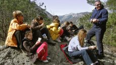 group of hikers