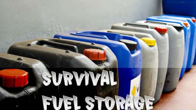 survival fuel storage