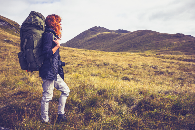 woman in the wilderness