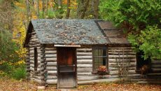 old cabin